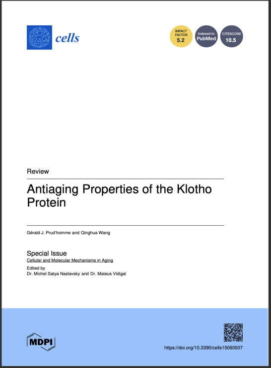 Klotho综述论文封面